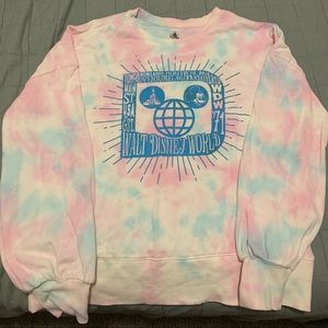 Walt Disney World tie-dye “light” sweatshirt
